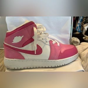 Pink Air Jordan 1 Customized 6Y or 7.5W